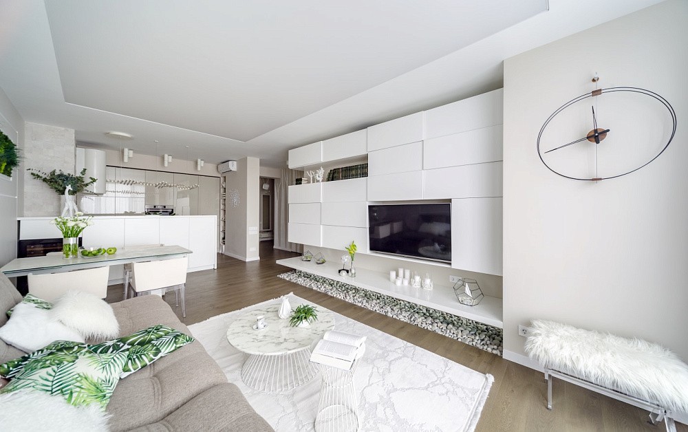 Гостиная Кристально-белый лёд