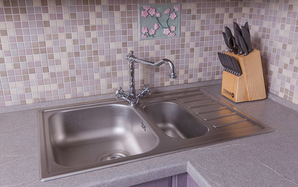 Кухня Виконт лиловый