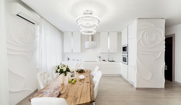 Глянцевая кухня в Санкт-Петербурге