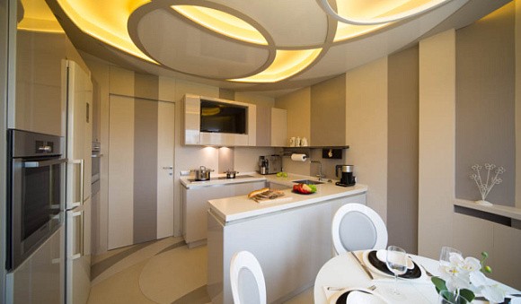 Глянцевая кухня в Санкт-Петербурге