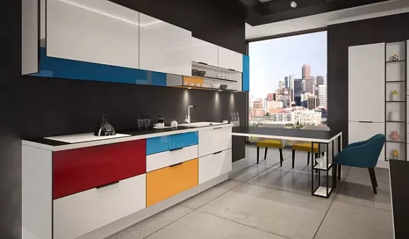 Желтая кухня в Южно-Сахалинске