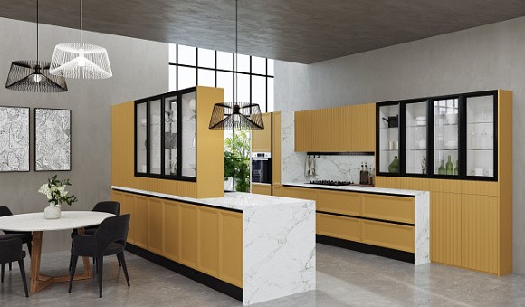 Желтая кухня в Казани