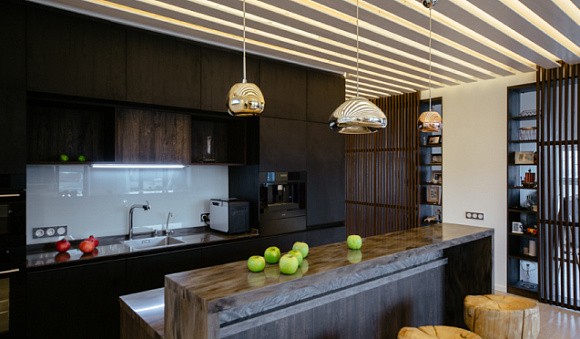 Темная кухня в Казани