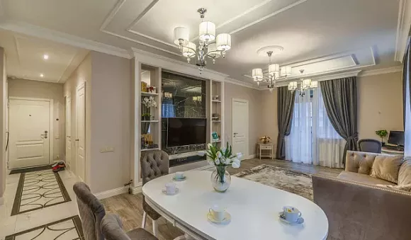 Глянцевая кухня в Санкт-Петербурге