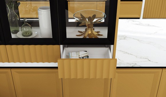 Желтая кухня в Южно-Сахалинске