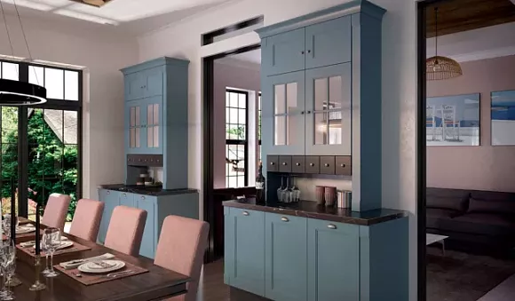 Синяя кухня