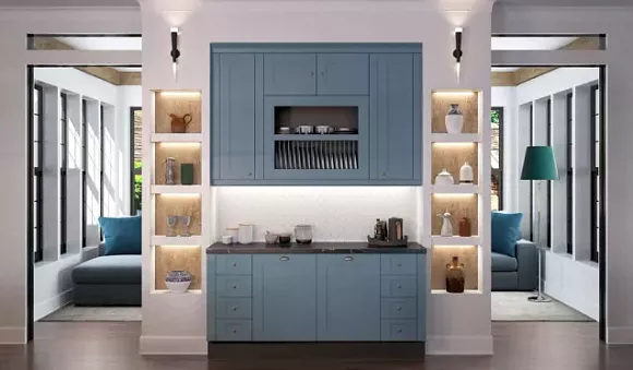 Синяя кухня в Обнинске