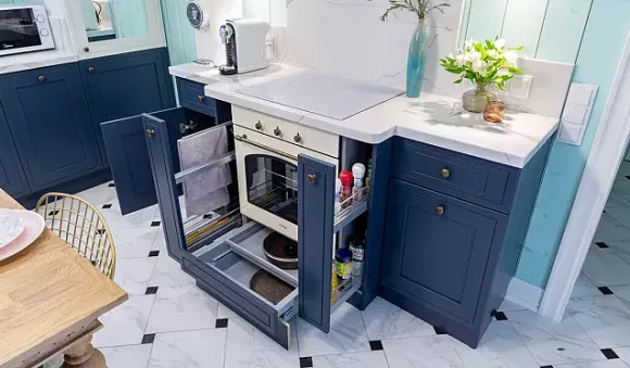 Синяя кухня в Обнинске