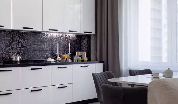 Глянцевая кухня в Ростове-на-Дону