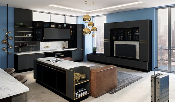 Темная кухня в Казани