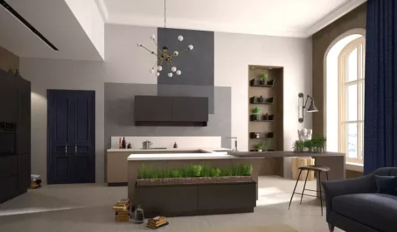 Темная кухня в Казани