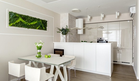 Глянцевая кухня в Ростове-на-Дону