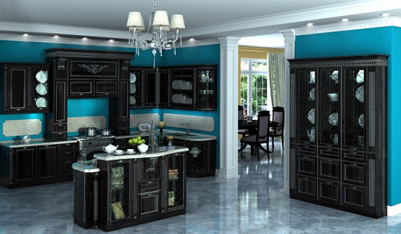 Темная кухня в Казани