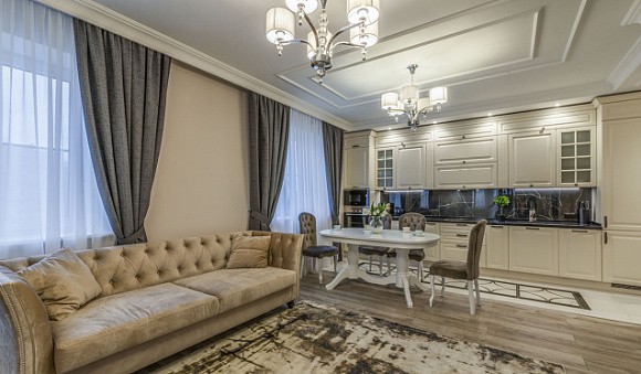 Глянцевая кухня в Ростове-на-Дону