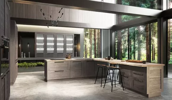 Темная кухня в Казани