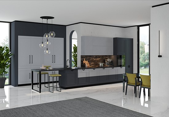 кухня в современном стиле, нестандартные кухни
