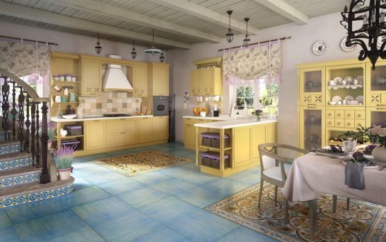 Кухни в стиле кантри